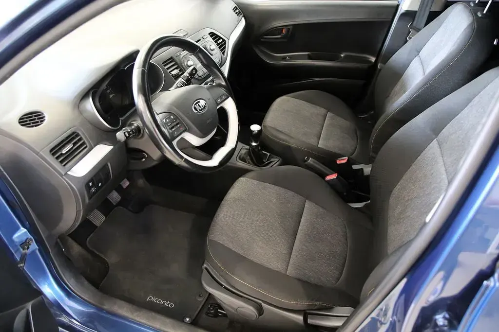Gebraucht Kia Picanto 67 PS (49 kW) 2016 Blau Kleinwagen