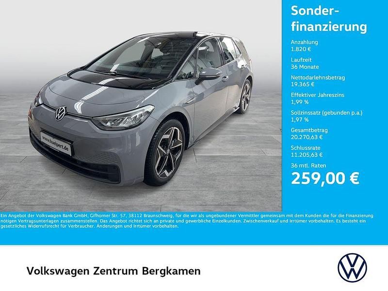 Gebraucht VW ID.3 Pro Performance 150 kW (204 PS) 2022 Grau Kleinwagen