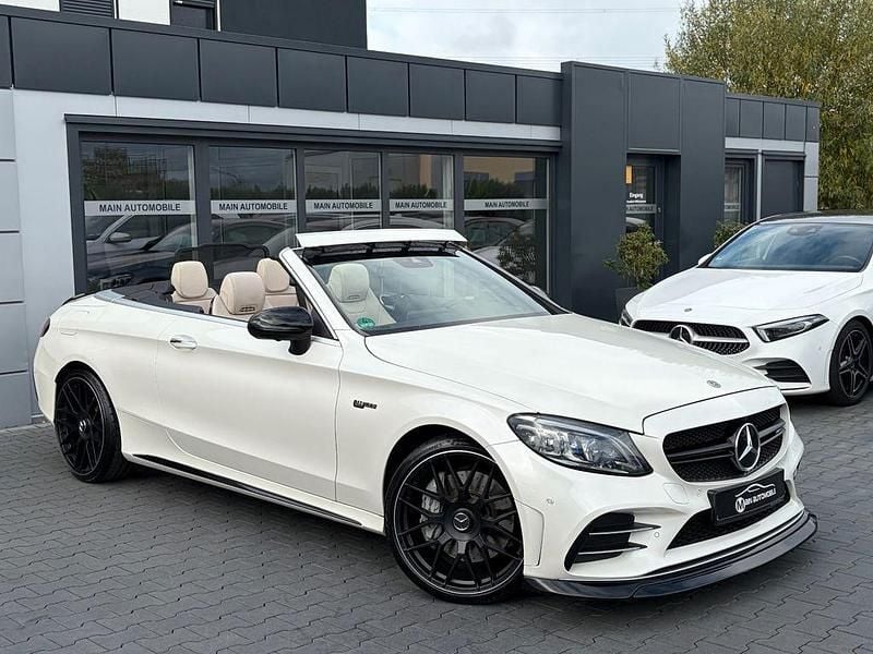 Weiß Gebraucht 2019 Mercedes C43 AMG AMG Cabrio | 40.890 € (Guter Preis) - Bild 1/4