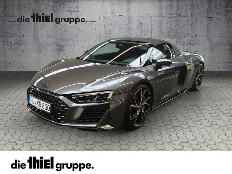 Grau Gebraucht 2024 Audi R8 Spyder Performance Cabrio | 199.000 € (Teuer) - Bild 1/4