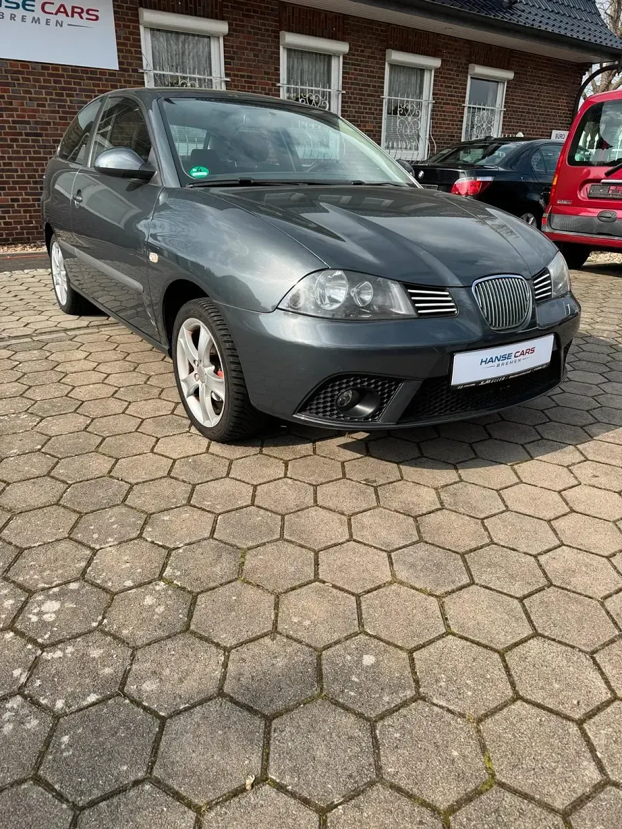 Gebraucht Seat Ibiza 86 PS (63 kW) 2007 Grau Kleinwagen