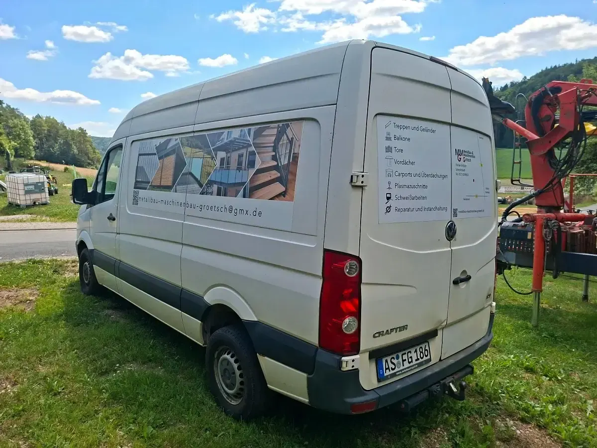 Gebraucht VW Crafter 163 PS (119 kW) 2016 Weiß Van
