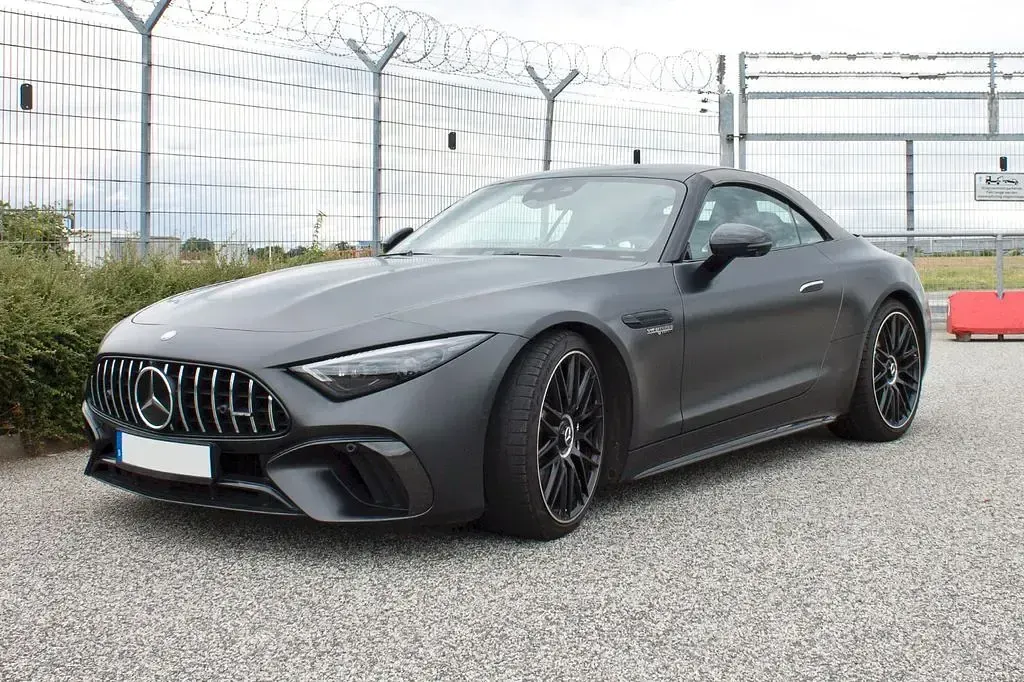 Gebraucht Mercedes SL55 AMG AMG 476 PS (350 kW) 2023 Schwarz Cabrio