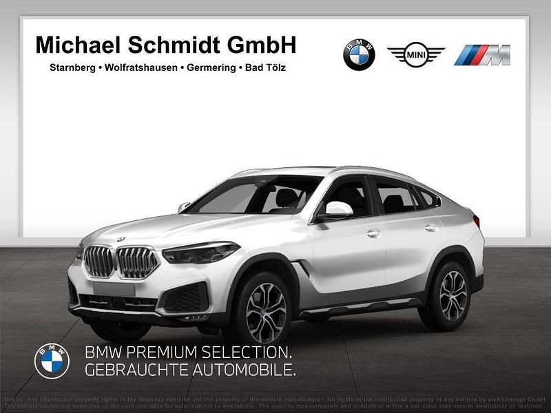 Mineralweiß Gebraucht 2023 BMW X6 M Sport SUV | 63.990 € (Superpreis) - Bild 1/4