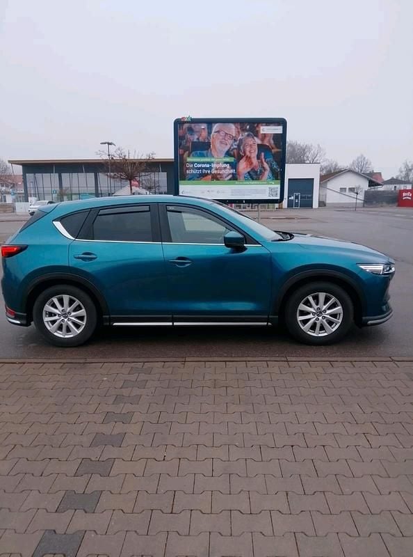Gebraucht Mazda CX-5 194 PS (142 kW) 2021 Blau SUV