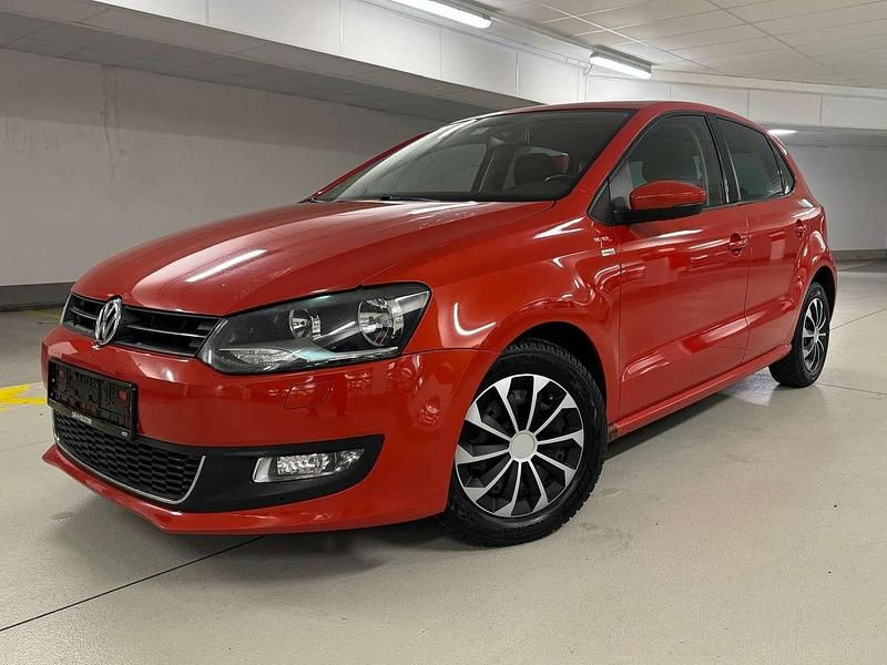 Hot orange metallic Gebraucht 2009 VW Polo Highline Kleinwagen | 4.890 € (Fairer Preis) - Bild 1/4