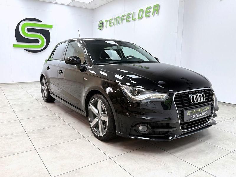 Schwarz Gebraucht 2012 Audi A1 Sportback S-Line Kleinwagen | 10.790 € (Etwas zu teuer) - Bild 1/4