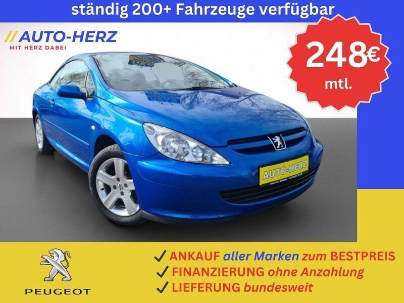 Blau Gebraucht 2005 Peugeot 307 CC Cabrio | 4.990 € (Teuer) - Bild 1/4