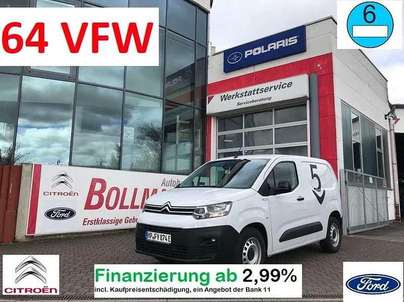 Gebraucht Citroën Berlingo 100 kW (136 PS) 2024 Lackierung weiss icy/deckende Van / Kleinbus