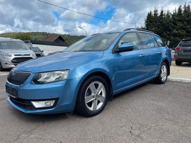 Blau Gebraucht 2016 Skoda Octavia Ambition Kombi | 12.900 € (Fairer Preis) - Bild 1/4