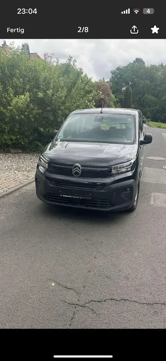 Gebraucht Citroën Berlingo 110 PS (80 kW) 2025 Schwarz Van / Kleinbus