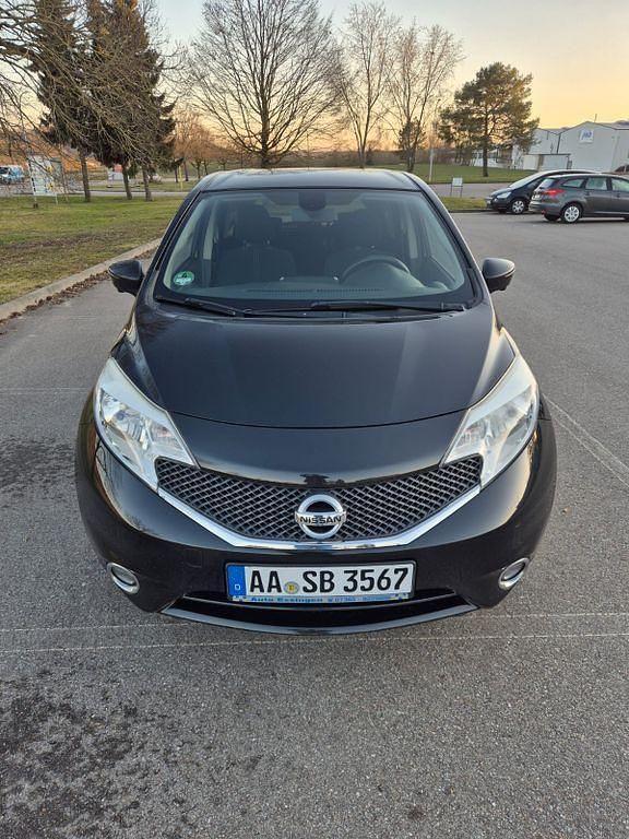 Gebraucht Nissan Note Acenta 90 PS (66 kW) 2014 Schwarz Kleinwagen