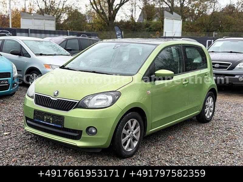 Grün Gebraucht 2012 Skoda Citigo Elegance Kleinwagen | 3.999 € (Guter Preis) - Bild 1/4