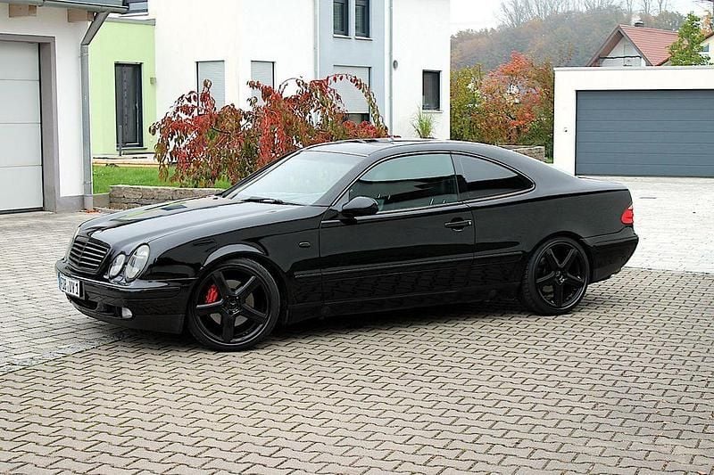 Schwarz Gebraucht 1999 Mercedes CLK430 Coupé | 4.850 € (Fairer Preis) - Bild 1/4