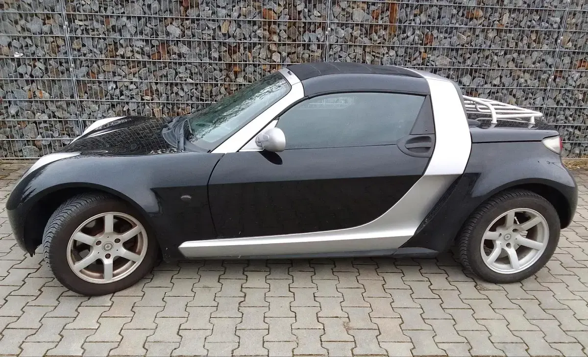 Gebraucht Smart Roadster 82 PS (60 kW) 2004 Schwarz Cabrio