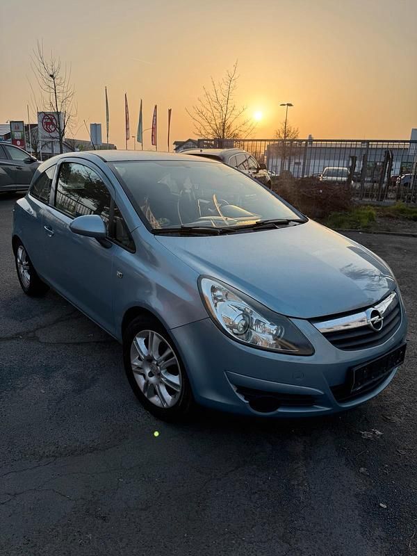 Gebraucht Opel Corsa 80 PS (58 kW) 2008 Blau Kleinwagen