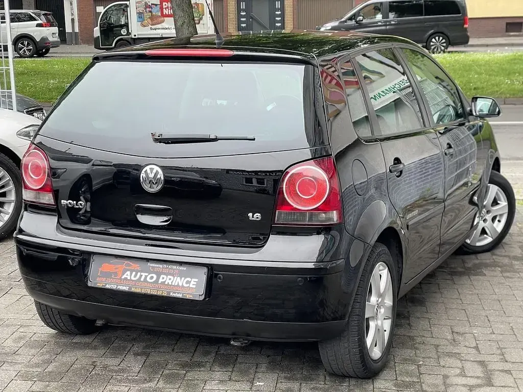 Gebraucht VW Polo Edition 105 PS (77 kW) 2008 Schwarz Kleinwagen