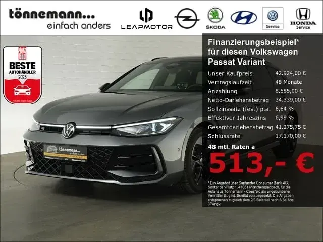 Gebraucht VW Passat R-line 193 PS (141 kW) 2025 Kombi
