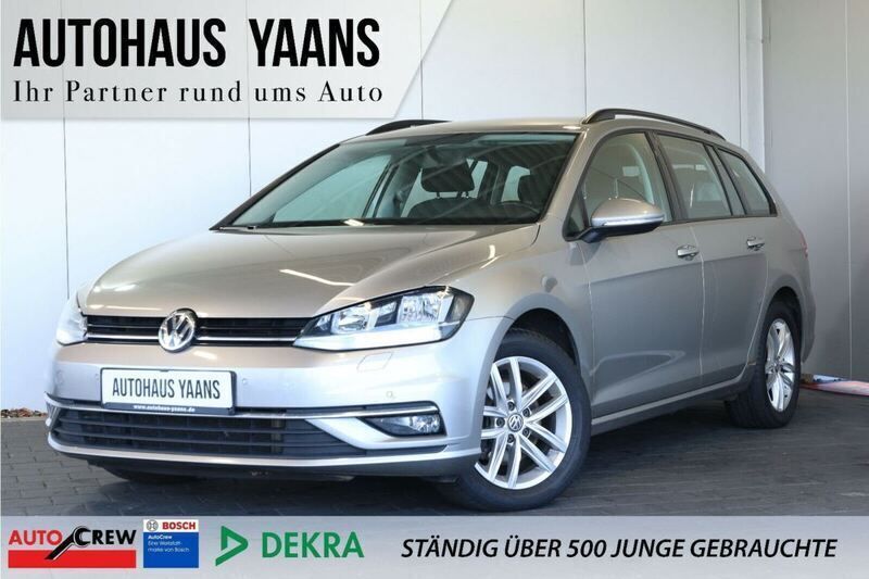 Tungsten silver metallic Gebraucht 2017 VW Golf VII Comfortline Kombi | 12.979 € (Guter Preis) - Bild 1/4