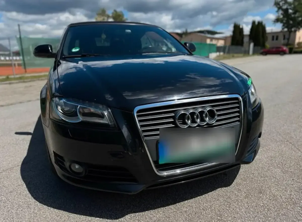 Gebraucht Audi A3 Cabriolet S-Line 160 PS (117 kW) 2010 Schwarz Cabrio