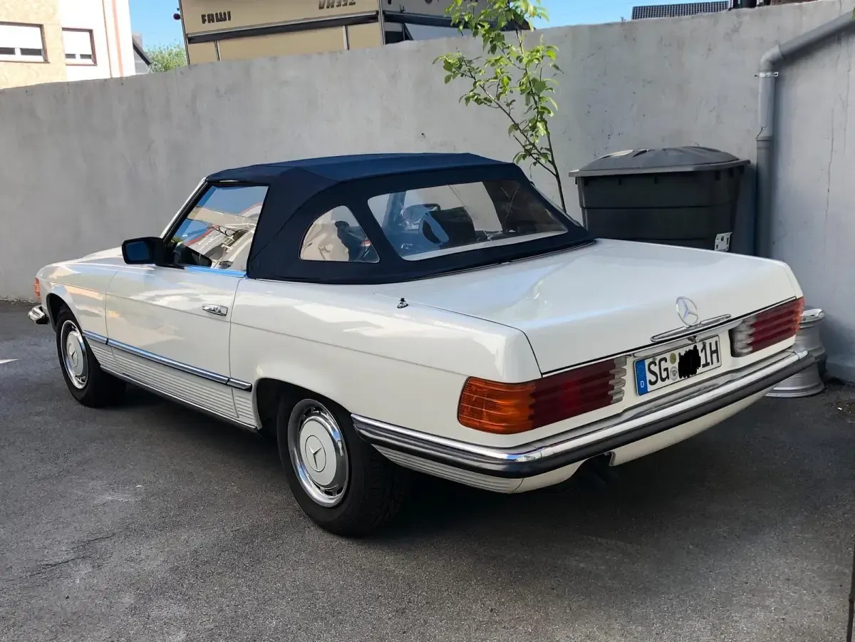 Gebraucht Mercedes SL280 185 PS (136 kW) 1980 Weiß Cabrio