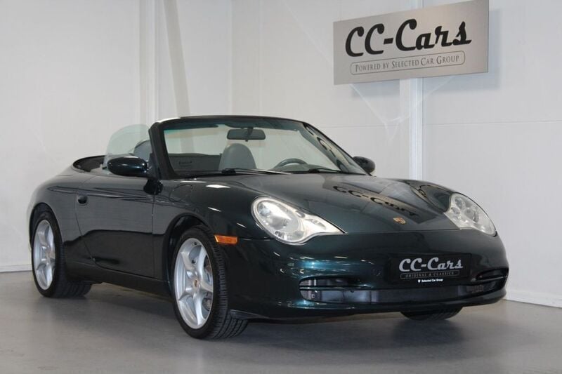 Grün Gebraucht 2002 Porsche 911 Carrera 4 Cabriolet Cabrio | 27.500 € (Superpreis) - Bild 1/4