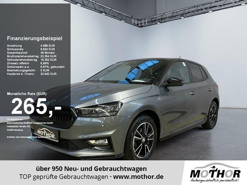 Gebraucht Skoda Fabia Monte Carlo 176 PS (129 kW) 2024 Grau Kleinwagen