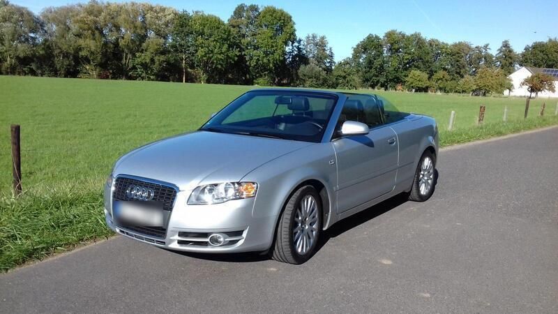 Silber Gebraucht 2007 Audi A4 Cabriolet Cabrio | 14.000 € - Bild 1/4