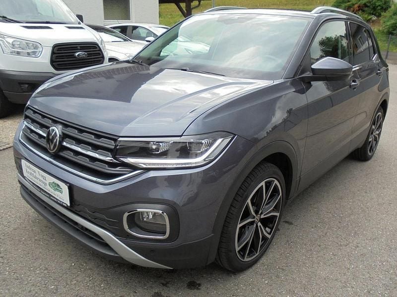 Grau Gebraucht 2022 VW T-Cross Style SUV | 16.700 € (Superpreis) - Bild 1/4