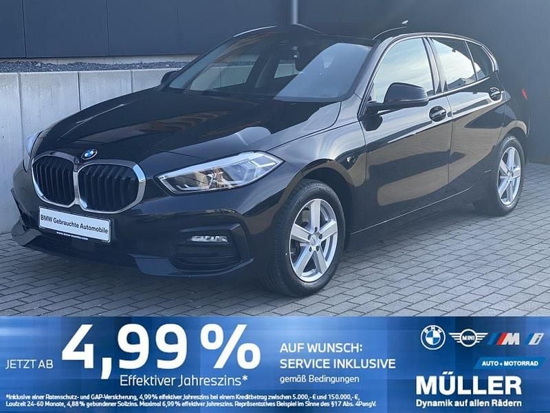 Gebraucht BMW 118 Sport Line 136 PS (100 kW) 2021 Schwarz Kleinwagen