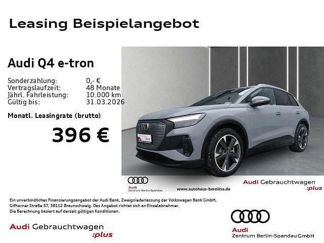 Gebraucht Audi Q4 e-tron Ambiente 210 kW (286 PS) 2025 Kieselgrau SUV