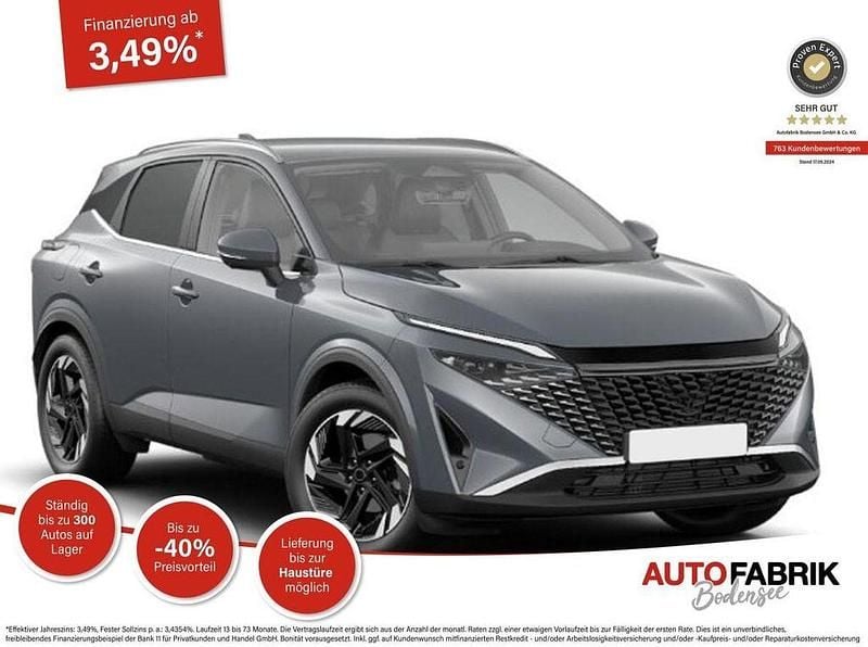 Dark grey metallic Neu 2026 Nissan Qashqai 360º SUV | 27.450 € (Superpreis) - Bild 1/2