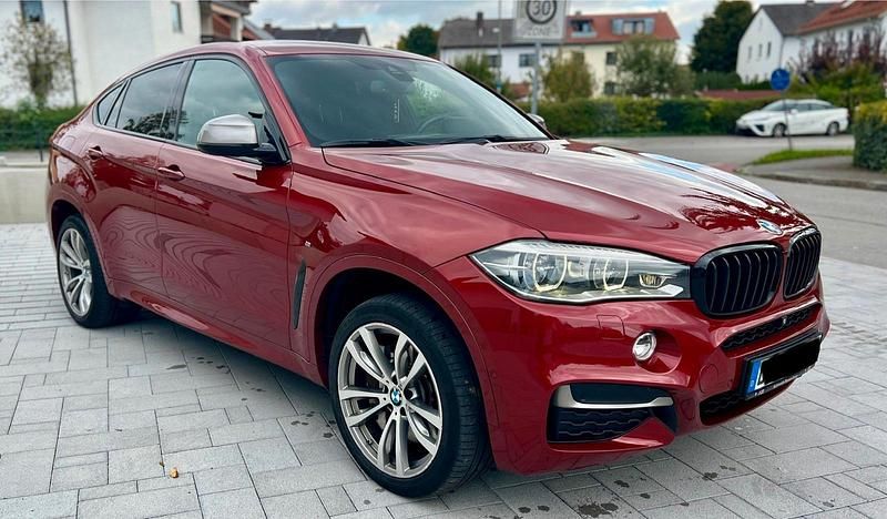 Rot Gebraucht 2015 BMW X6 M50 SUV | 20.900 € (Superpreis) - Bild 1/4