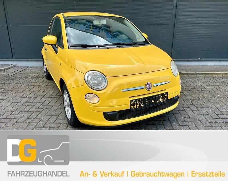 Gelb Gebraucht 2009 Fiat 500 Kleinwagen | 3.990 € (Fairer Preis) - Bild 1/4