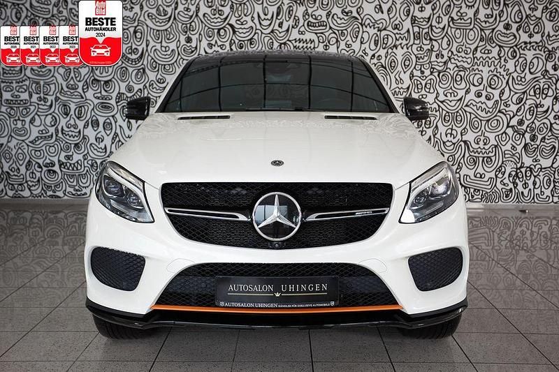 Gebraucht Mercedes GLE43 AMG AMG 390 PS (286 kW) 2019 Designo diamantweiß bright Coupé