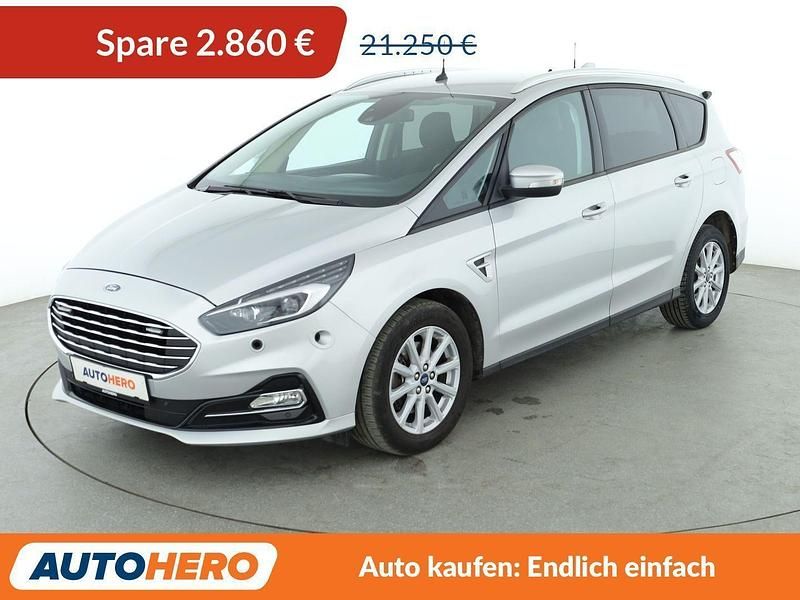 Grau Gebraucht 2021 Ford S-MAX Trend Van / Kleinbus | 18.390 € (Superpreis) - Bild 1/3