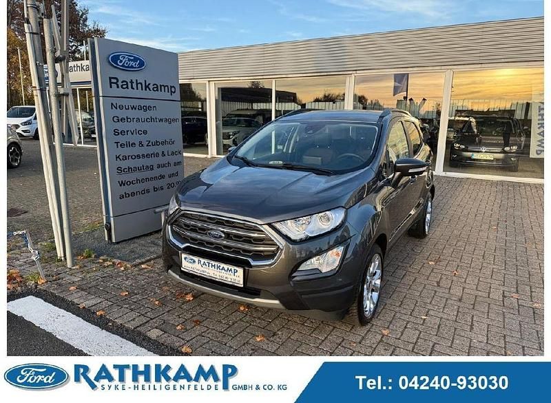 Magneticgrau (metallic) Gebraucht 2021 Ford Ecosport Titanium SUV | 17.750 € (Fairer Preis) - Bild 1/4