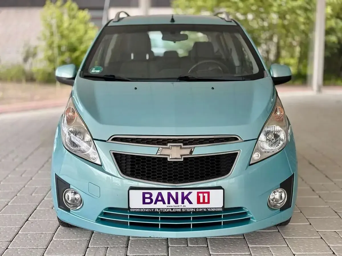 Gebraucht Chevrolet Spark LS 82 PS (60 kW) 2010 Grün Kleinwagen