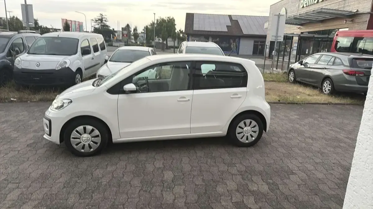 Gebraucht VW up! move up! 60 PS (44 kW) 2019 Weiß Kleinwagen