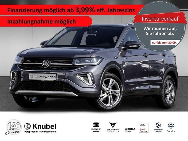 Grau Gebraucht 2024 VW T-Cross R-line SUV | 28.990 € (Etwas zu teuer) - Bild 1/4