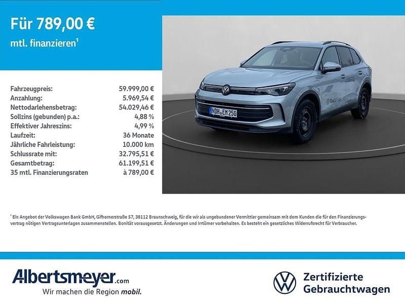 Neu VW Tiguan Life 204 PS (150 kW) 2026 Silber SUV