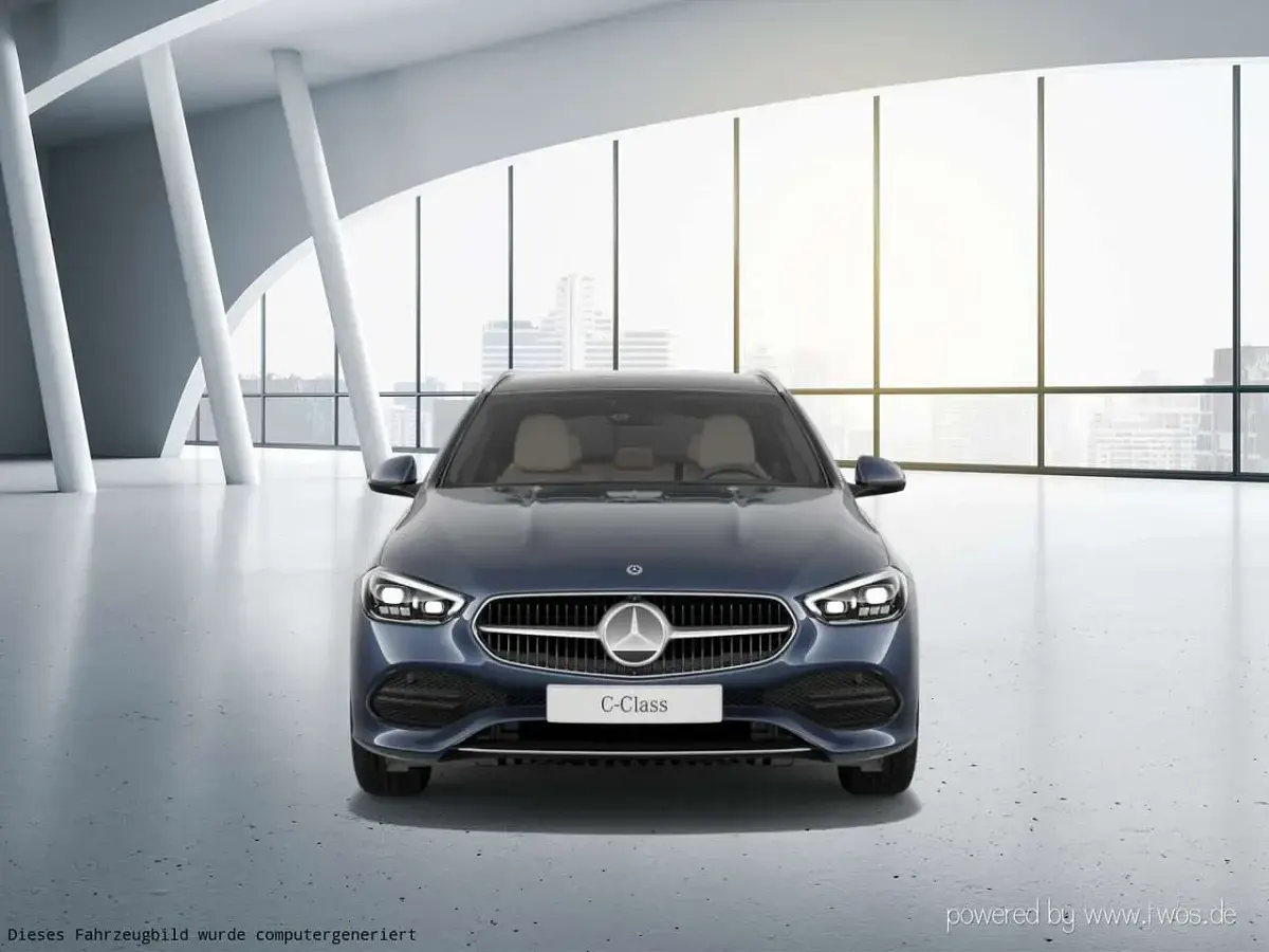 Gebraucht Mercedes C200 204 PS (150 kW) 2021 Cavansitblau metallic Kombi
