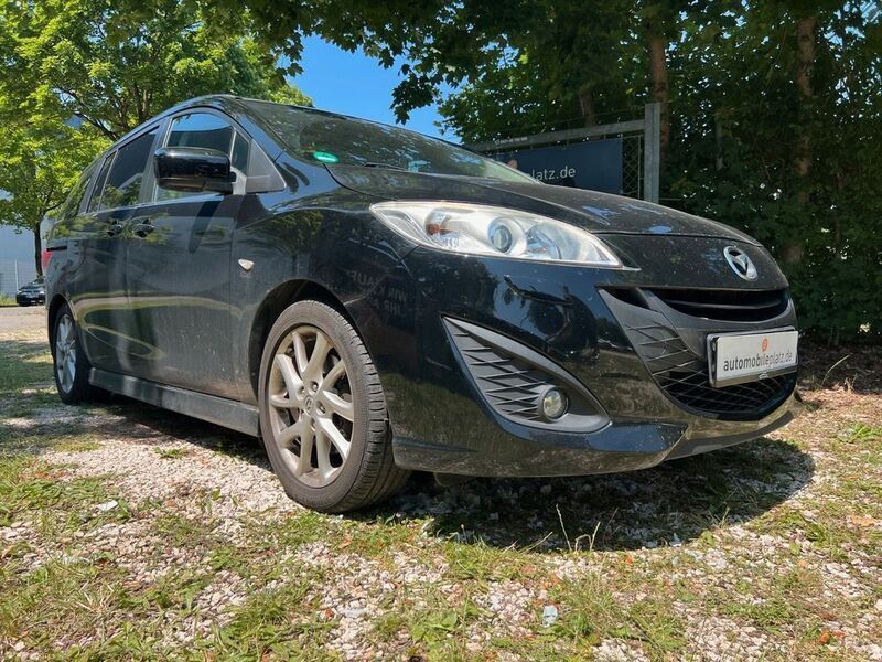 Gebraucht Mazda 5 Sports-Line 150 PS (110 kW) 2011 Schwarz Van / Kleinbus