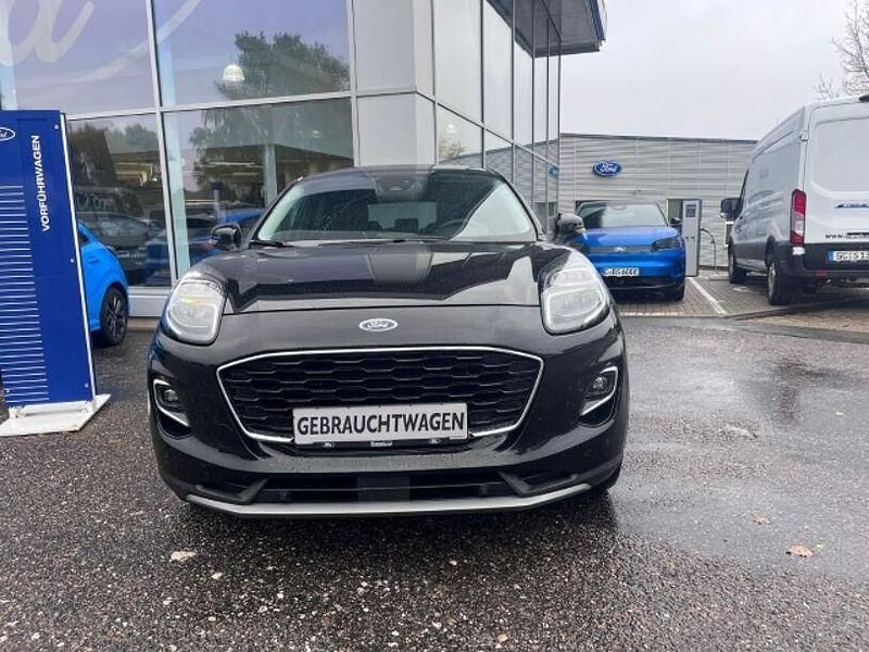 Gebraucht Ford Puma Titanium X 155 PS (114 kW) 2021 Obsidianschwarz metallic (schwarz) SUV