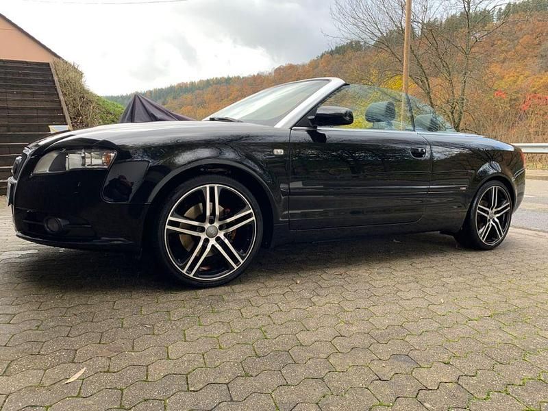 Gebraucht Audi A4 Cabriolet S-Line 163 PS (119 kW) 2004 Schwarz Cabrio
