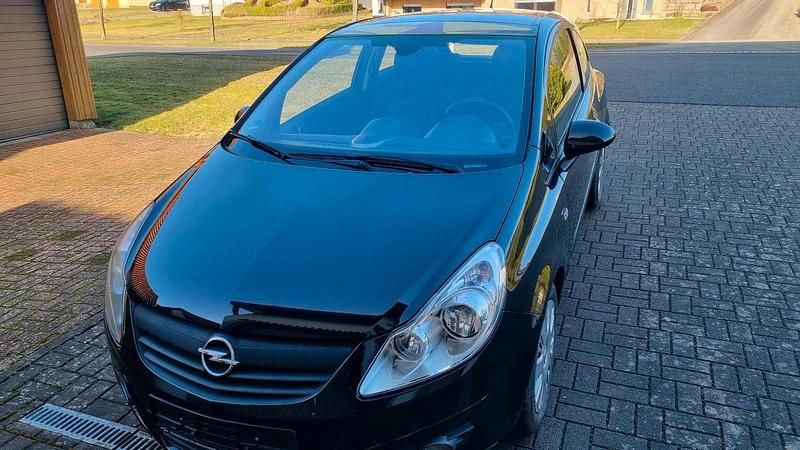 Gebraucht Opel Corsa 90 PS (66 kW) 2007 Schwarz Kleinwagen