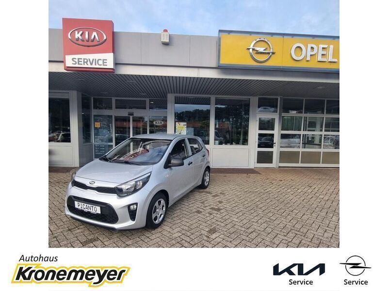 Sparkling silver (metallic) Gebraucht 2019 Kia Picanto Attract Kleinwagen | 7.990 € (Fairer Preis) - Bild 1/4