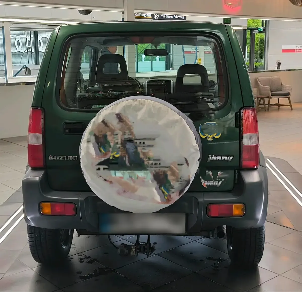 Gebraucht Suzuki Jimny 82 PS (60 kW) 2012 Grün SUV