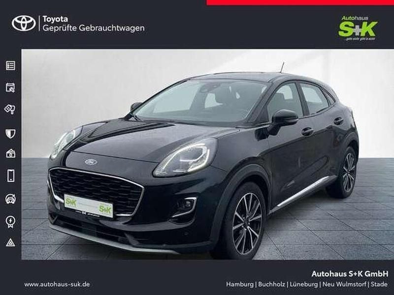 Gebraucht Ford Puma Titanium S 125 PS (91 kW) 2020 Schwarz SUV