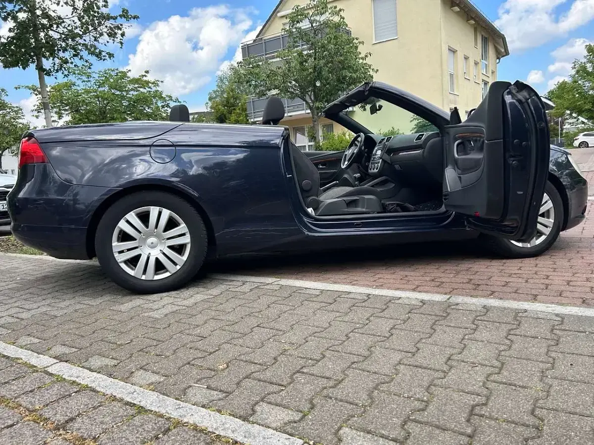 Occasion VW Eos 140 ch (102 kW) 2008 Bleue Cabriolet